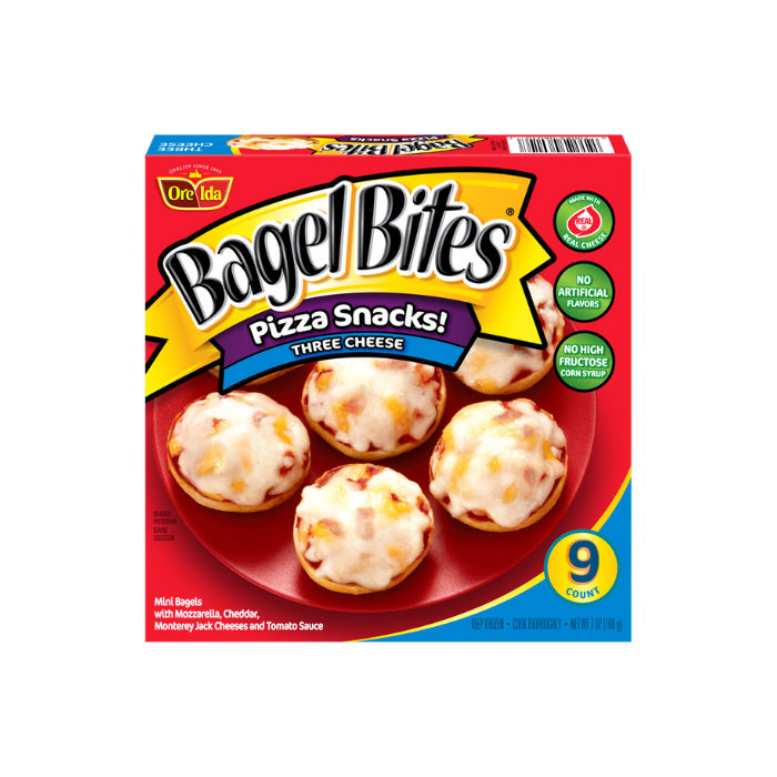 Telman Bagel Bites Cheese & Pepperoni (8/case)